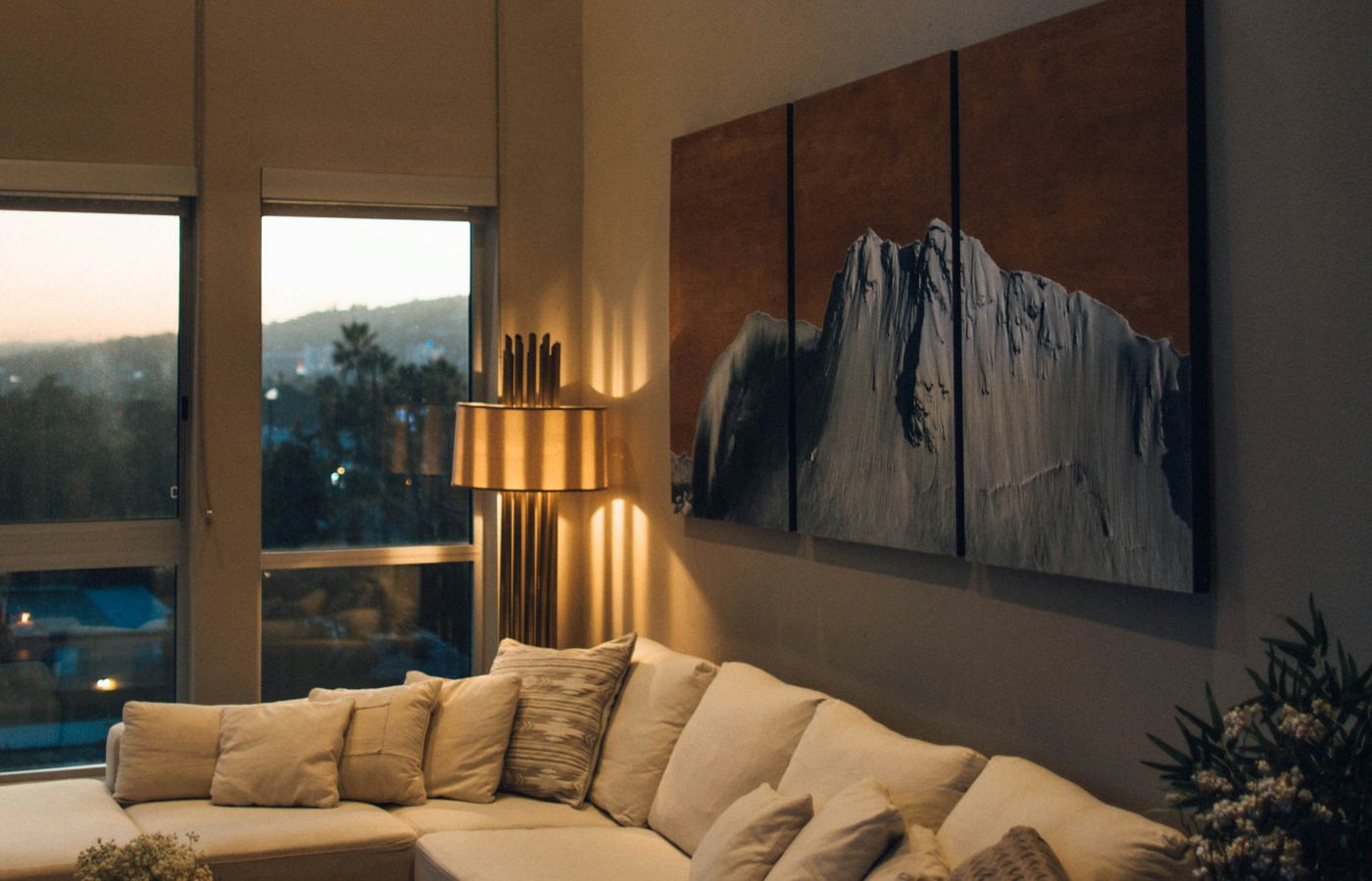 Galériás nappali alkonyatkor